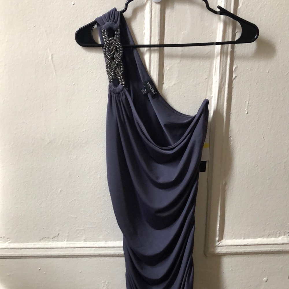 One shoulder dress